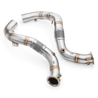 RM Motors Downpipe für BMW 8 Gran M8 Competition F91 F92 G14 G15 F93 G16 | Ersatzrohr Edelstahl Decat Delete Pipe Catless Motorsport Tuning Upgrade Leistungssteigerung Straight Auspuff Rheinland-Pfalz - Kaiserslautern Vorschau