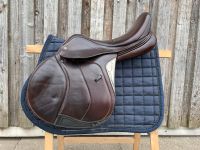 EQUILINE Nick Skelton Springsattel 17 Zoll (17,5) braun 36 Kammer Kreis Pinneberg - Holm Vorschau