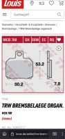 TRW Bremsbeläge Ducati Monster 796 Baden-Württemberg - Herrenberg Vorschau