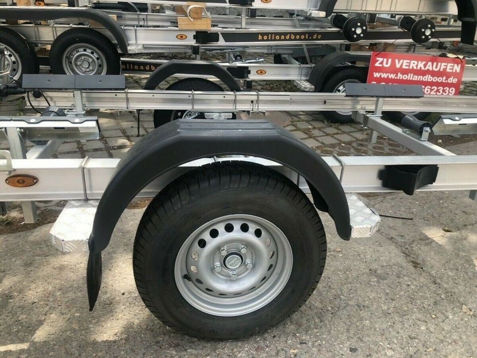 NEU 1300kg  ALU Bootsanhänger Aluminium Trailer SOFORT ABHOLBAR! in Berlin