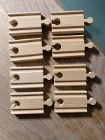 8 Schienen Geraden Kurz Klein 6cm Holz Eisenbahn Nürnberg (Mittelfr) - Aussenstadt-Sued Vorschau