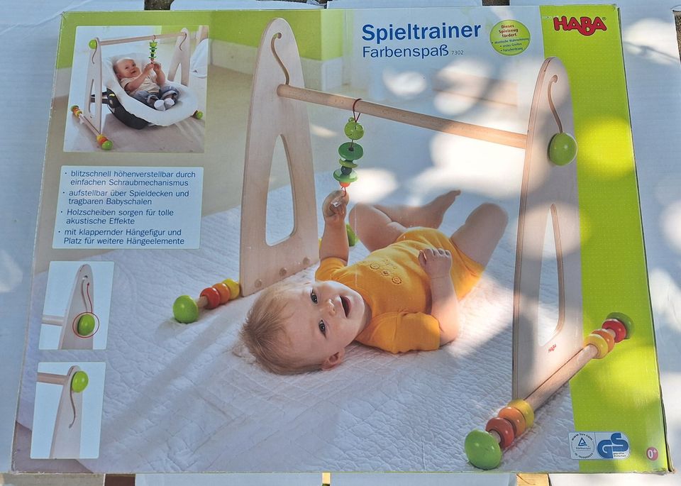 HABA Spieltrainer Farbenspaß, Spieltrapez, Babytrapez, Spielbogen in Hamburg