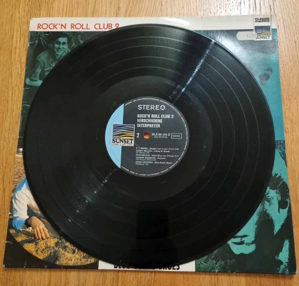 Rock'n'Roll Club 2 - verschiedene Interpreten Vinyl zu verkaufen in Kempten