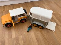 Schleich Geländewagen 42025 Jeep + Pferdeanhänger 40185 + Fahrer Bonn - Endenich Vorschau