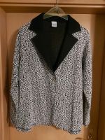 Elegante Damen Jacke Blazer Cardigan Gr.46 Schwarz Weiß Sachsen - Lößnitz Vorschau