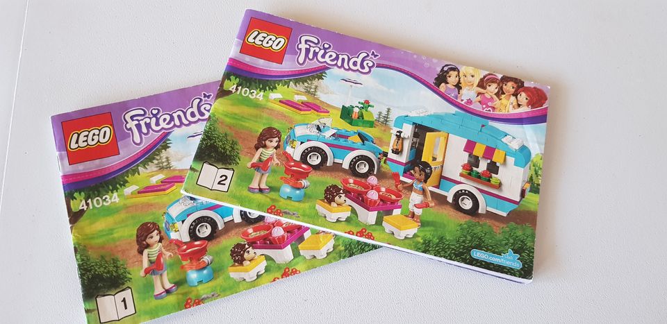 Lego Friends Wohnwagen-Ausflug 41034 in Appenweier