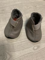 Baby schuhe hausplüschen grau leder Obervieland - Habenhausen Vorschau