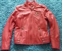 Damen Lederjacke, Biker Style, Jilani Collection, Vintage Rot Rheinland-Pfalz - Sankt Goar Vorschau