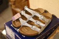 Birkenstock Papillio Florida grau hellblau florales Muster Gr.37 Rheinland-Pfalz - Hackenheim Vorschau
