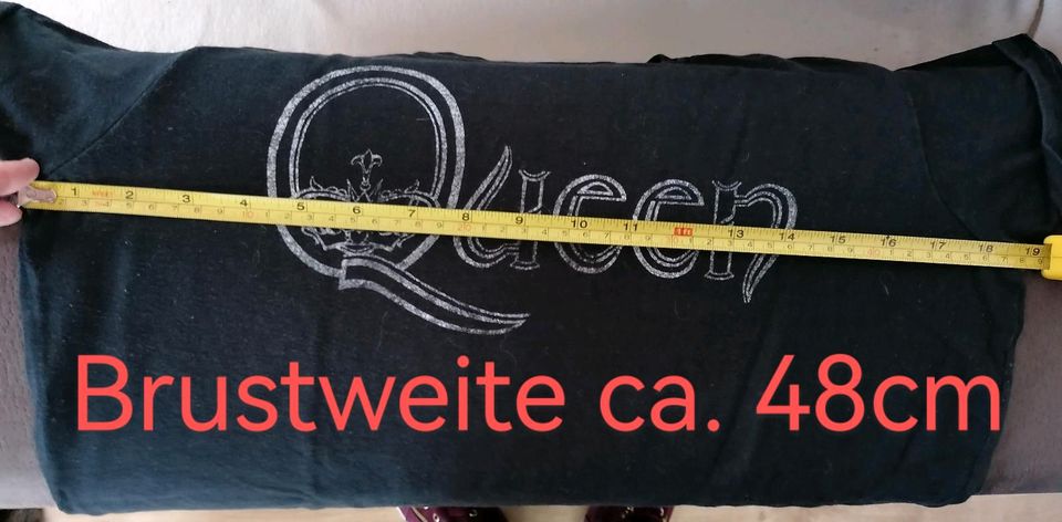 Queen Freddie Mercury Girl Lady Frauen Shirt Bandshirt Fanshirt X in Wettenberg