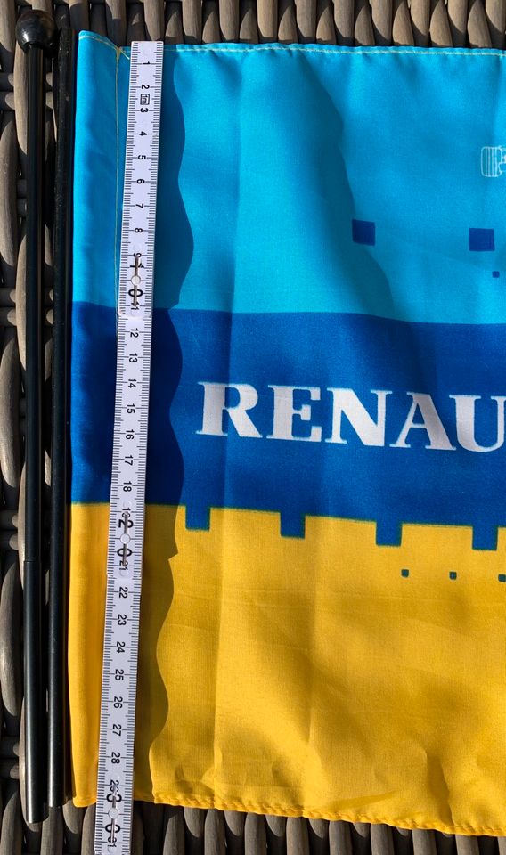 original RENAULT F1 TEAM Fahne Formel 1 Fähnchen in Geilenkirchen