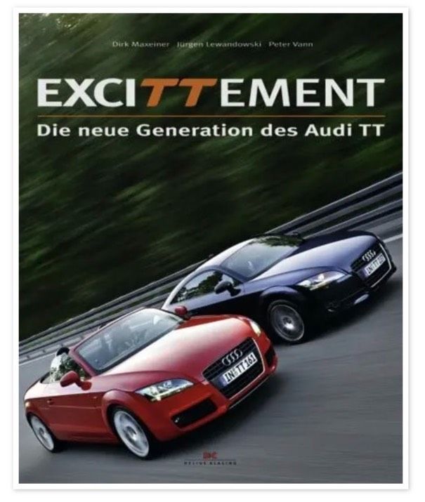 Audi TT EXCITTEMENT neu OVP Geschenk für Audi-Fans 1/2 Neupreis! in Ingolstadt
