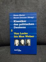 Klassiker des politischen Denkens 2 (Maier, Denzer) Nordrhein-Westfalen - Kreuztal Vorschau