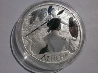 Tuvalu Gods of Olympus 2022 Athena 1 Unze Silber st Baden-Württemberg - Aalen Vorschau