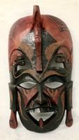 Afrikanische Maske Massai Ebenholz 37cm Nordrhein-Westfalen - Neuss Vorschau