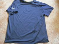 # PUMA GLANZ SHIRT ( M - L  ) BLAU GRAU WEIß -TOP TEIL # Mülheim - Köln Holweide Vorschau