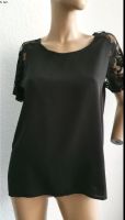 Bluse Shirt Oberteil Gr. M 38 schwarz Black lily wie neu Baden-Württemberg - Ulm Vorschau