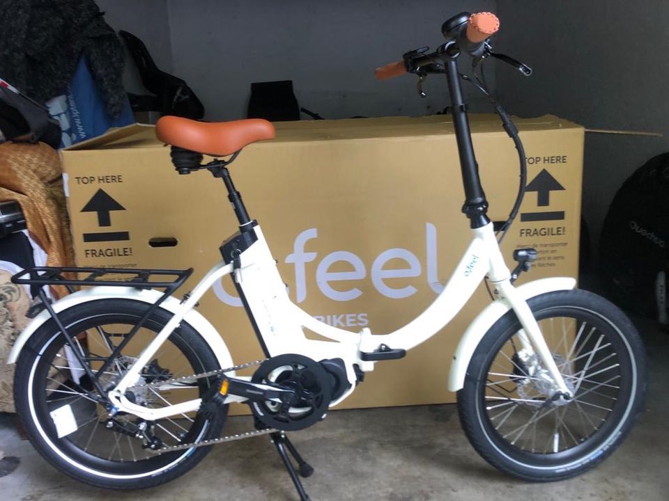 O2feel, Ipeps Fold Up 5.1, E-Klapprad, Shimano Steps E 5000 in Offenburg