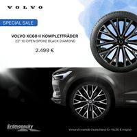 Volvo XC60 22" 10-Open Spoke Black Diamond Sommerkomplettradsatz Niedersachsen - Celle Vorschau