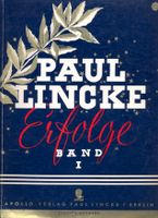 PAUL LINCKE ERFOLGE Band 1 Noten & Text Klavier-Ausgabe Bayern - Ochsenfurt Vorschau