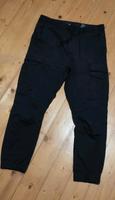 Bequeme "H&M" Cargohose "slim fit" Männer Gr. M in schwarz Sachsen - Großenhain Vorschau