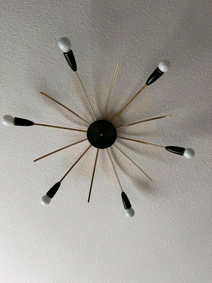 Vintage Sputnik Deckenlampe Kronleuchter 60er Lampe in Berlin