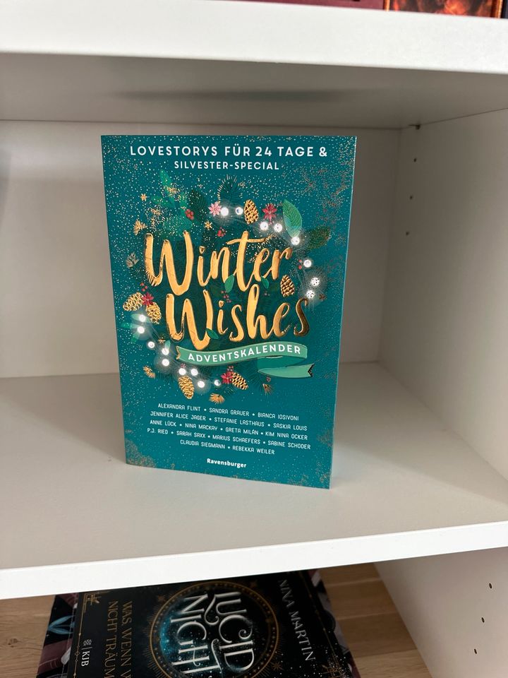 Winter Wishes Adventskalender 2023 Farbschnitt Bücherbüchse in Bergisch Gladbach