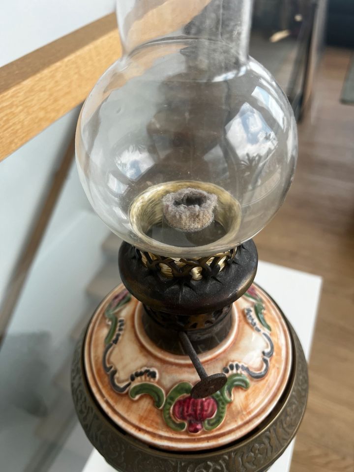 Antike Petroleumlampe in Bielefeld