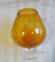 Glas orange gelb Weinbrandglas Cognacglas sixtees seventees Vase Pankow - Prenzlauer Berg Vorschau