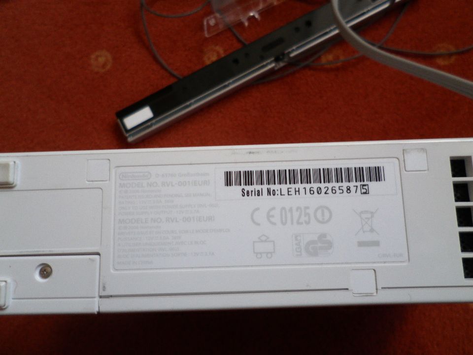 Nintendo Wii Konsole rvl-001 mit Spielen in Ingolstadt