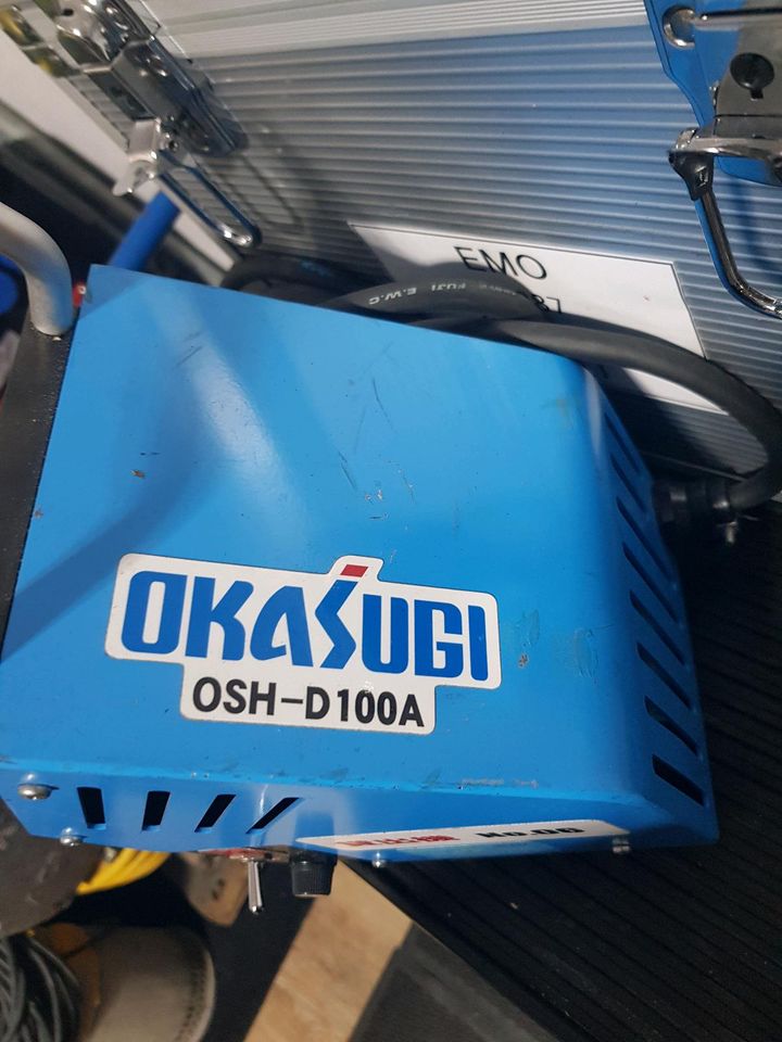 Okasugi OHD  D100A Handy Disc Poliermaschine Polierer TOP in Emmerzhausen