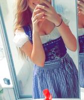 Dirndl Landhaus 34 XS Lila Bayern - Tacherting Vorschau