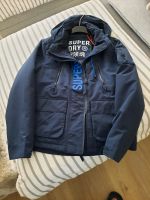 Neue Jacke Superdry blau unisex Lübeck - Travemünde Vorschau