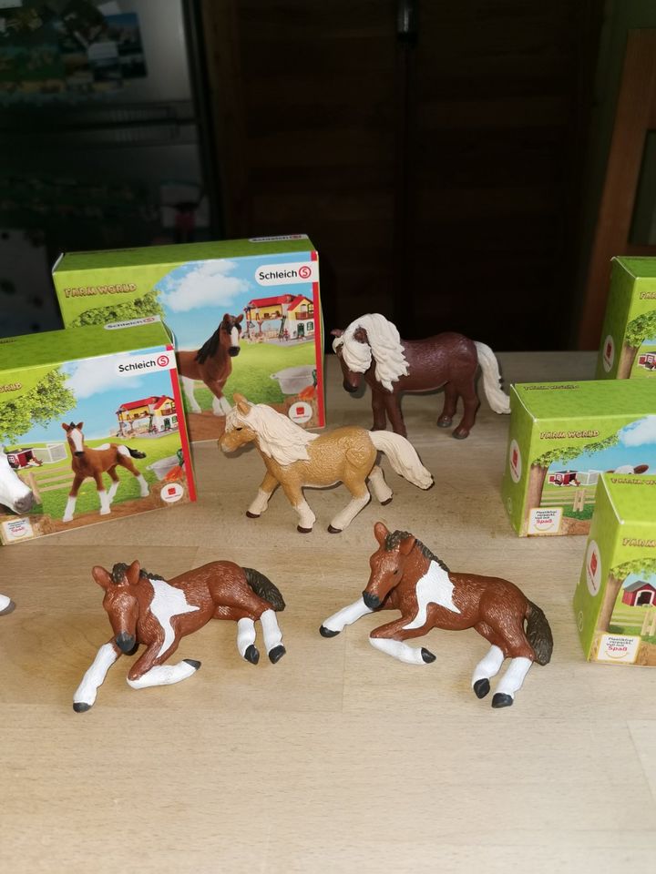 Schleich McDonalds Pferd Welsch Esel Hai Giraffe Koala Alpaka in Bad Gandersheim