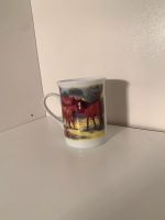 Eva d‘Arley Vintage Porzellan Tasse Pferde Neuwertig Saarland - Ensdorf Vorschau