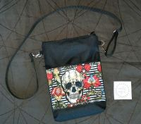 Handtasche  Totenkopf - Handmade - Hessen - Büdingen Vorschau