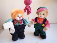 2 Figuren Clown Harlekin Puppen Junge Nijhof Niederlande 23 cm Nordrhein-Westfalen - Geldern Vorschau