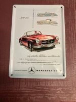 Mercedes-Benz 190 SL Metallschild Daimler Reklame Bayern - Zirndorf Vorschau