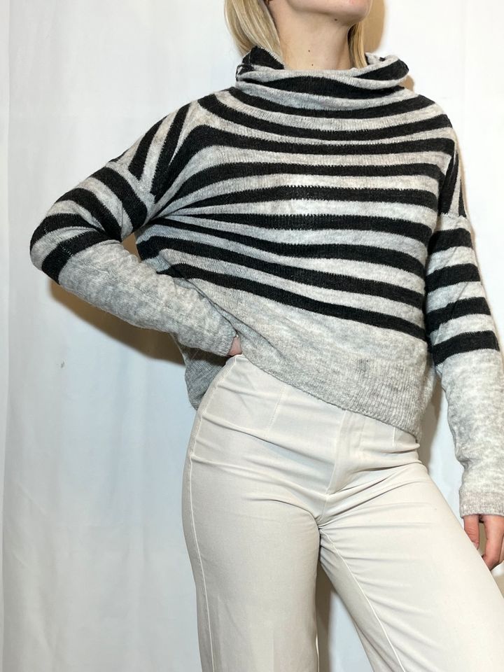 Alessandra Boni Rollkragenpullover Pullover Sweater Alpaka Wolle in Sankt Augustin