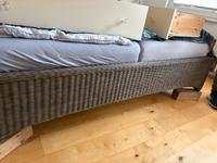 Bett Rattan braun 190x200 cm Nordrhein-Westfalen - Wesseling Vorschau