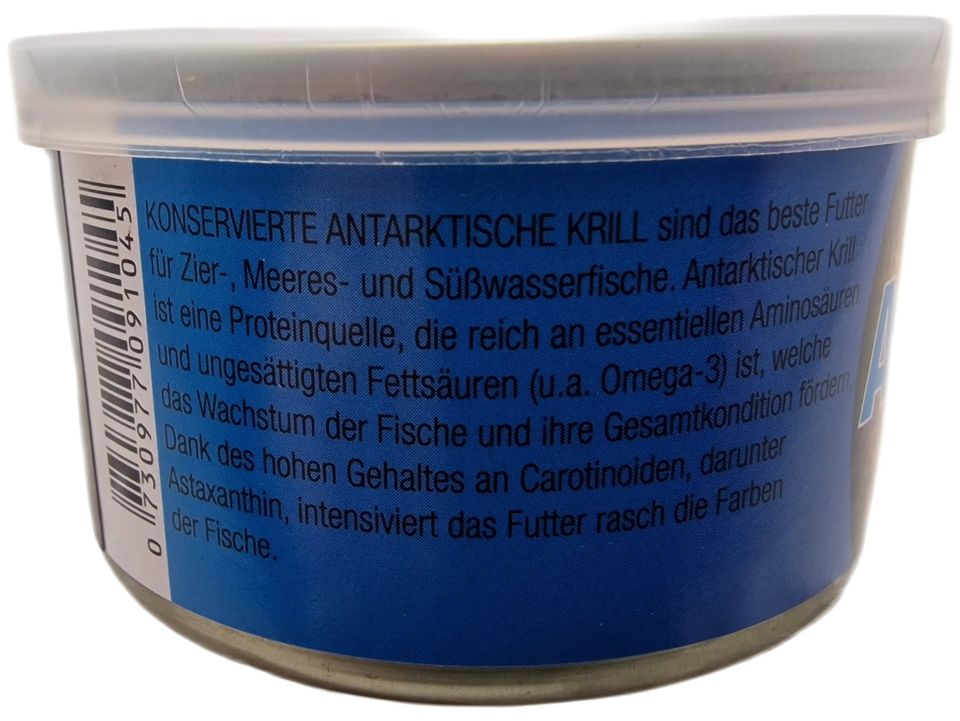 Fischfutter konserviert Antarktic Krill garnelenartige Krebstiere in Backnang