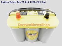 Optima Yellow Top YT S4.2 55Ah Caravan Mover Batterie Baden-Württemberg - Hüfingen Vorschau