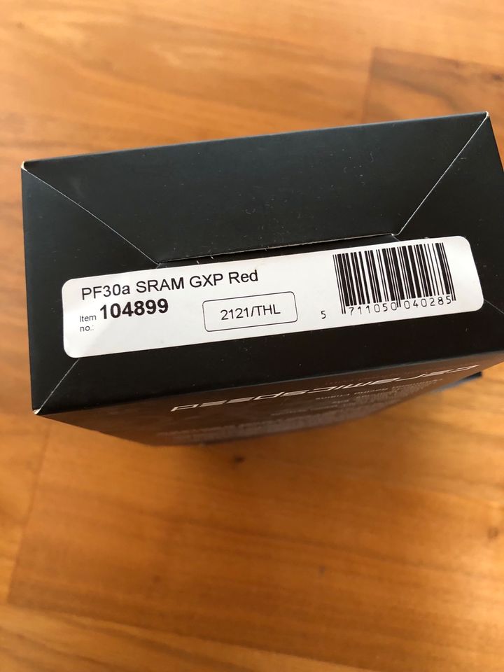 Ceramicspeed PF30 Innenlager SRAM GXP Tretlager Ceramic Speed rot in Berlin