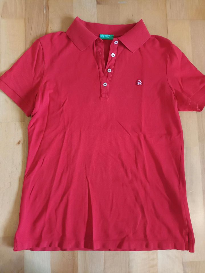 2x Poloshirt United colors  of Benetton, neu, S in Himmelpforten