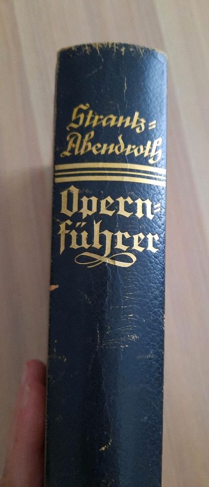 Ferdinand von Stranz Opernführer von 1935 # Antiquariat in Postbauer-Heng