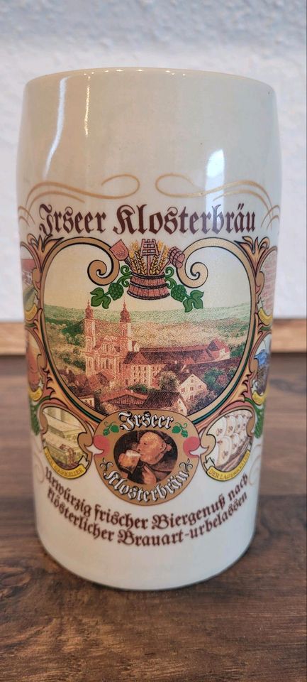 Irseer Klosterbräu Bierkrug 0,5 Liter in Nordhorn