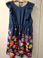 Stillkleid blau Blumen Gr 46 Niedersachsen - Meppen Vorschau