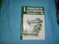 Oldtimer Literatur Frankfurt 1986 Hessen - Gießen Vorschau