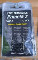 Mika Products The Barbless Pamela size 2 Barbless Pop Up Hook NEU Niedersachsen - Bad Bentheim Vorschau