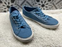 Damenschnürschuh hellblau Gr 39 Bayern - Waldthurn Vorschau